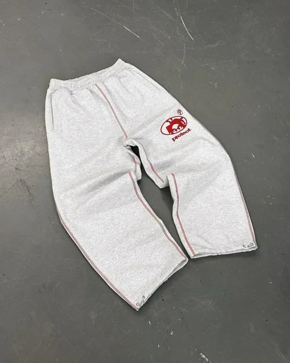 Y2K Embroidered Sweatpants