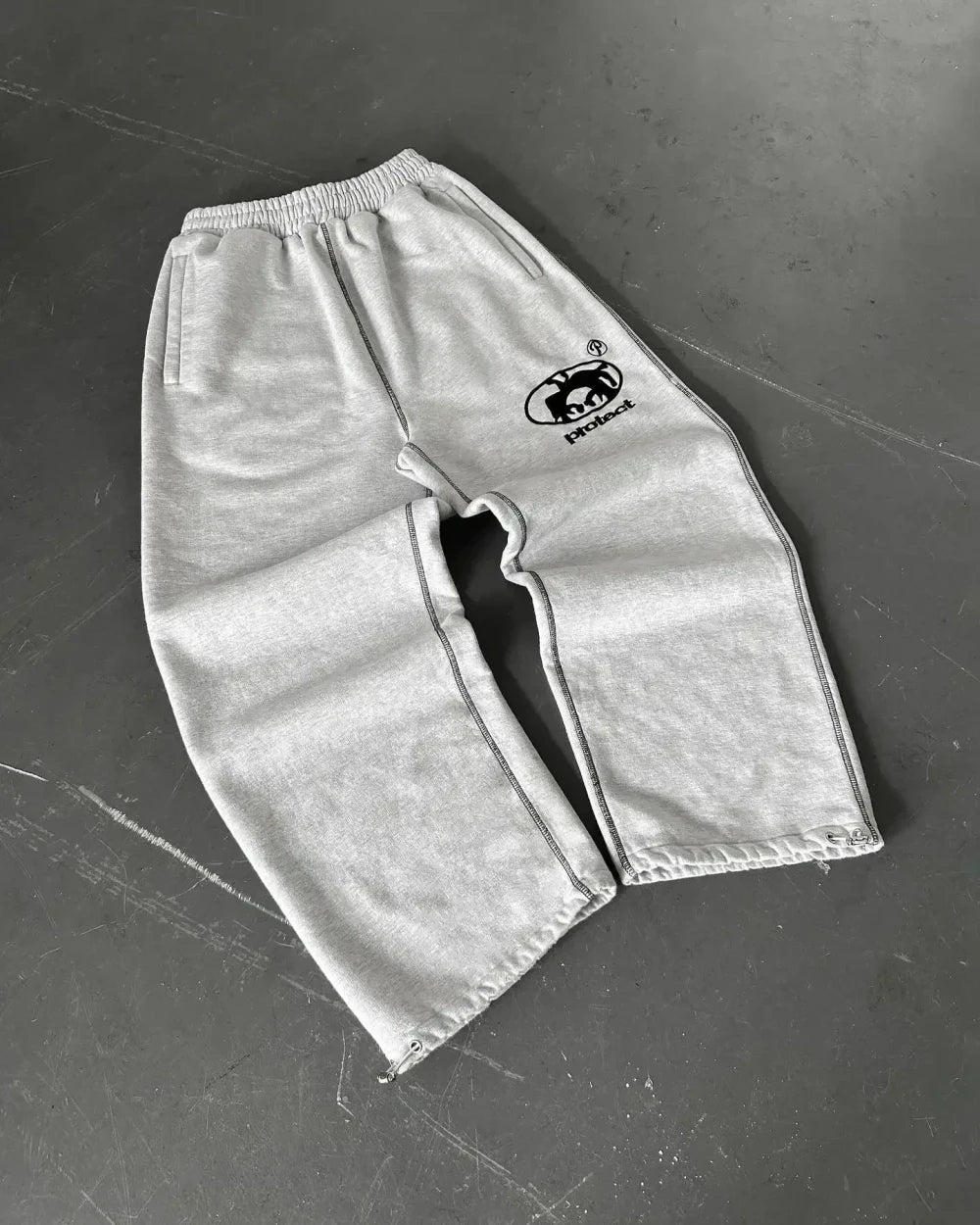 Y2K Embroidered Sweatpants