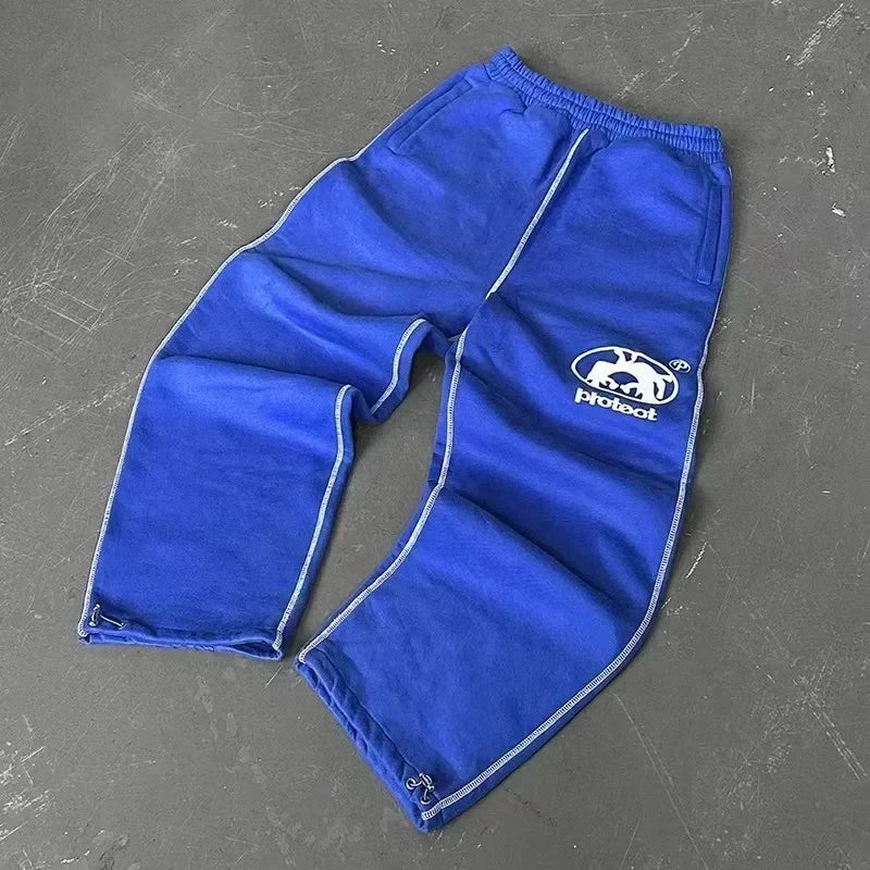 Y2K Embroidered Sweatpants