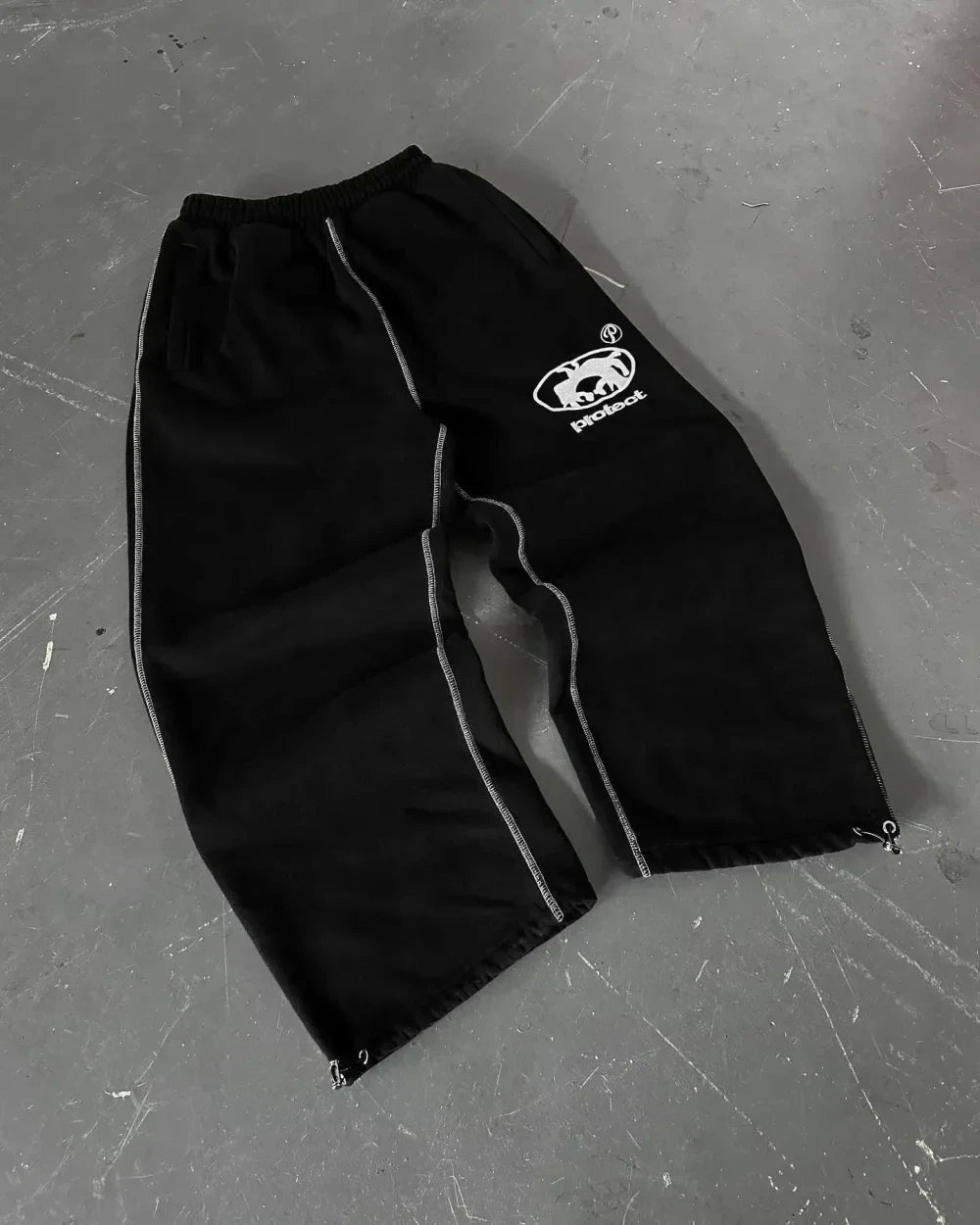 Y2K Embroidered Sweatpants