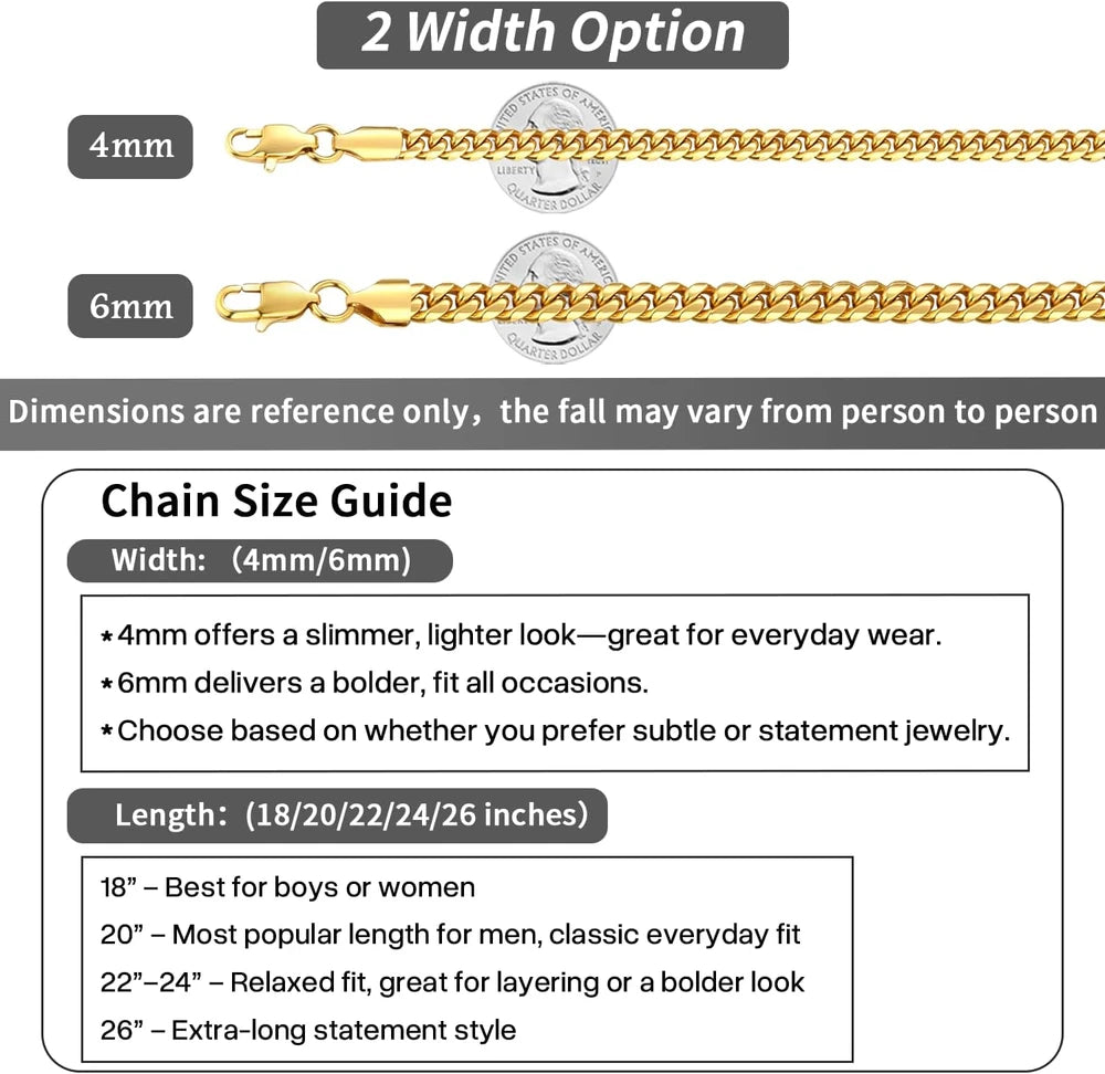 Cuban Link Chain Necklace